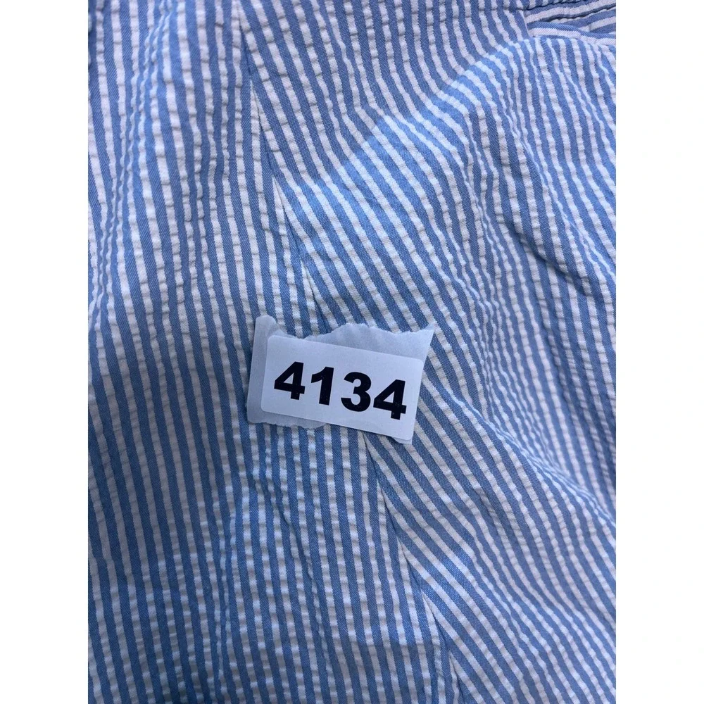 Polo by Ralph Lauren Men's‎ Seersucker Shorts Blue White Striped Size 36